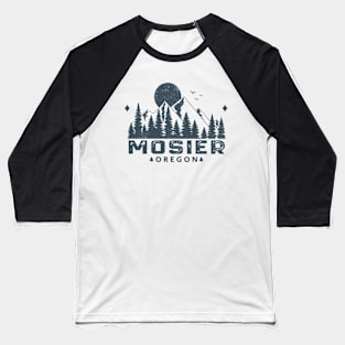 Mosier Oregon Mountain Sight Baseball T-Shirt